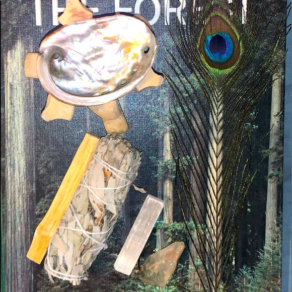 “The Ultimate Protection” Smudge Set w Angel Aura Quartz Complete Protection Set - Picture 13 of 16